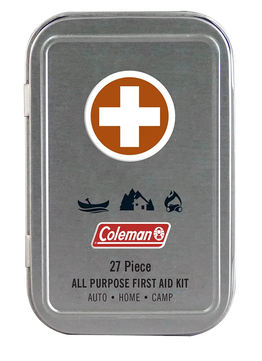 Coleman All Purpose Mini First Aid Kit 27 Pieces – Travel Friendly
