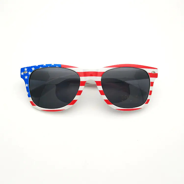 American Flag Glasses